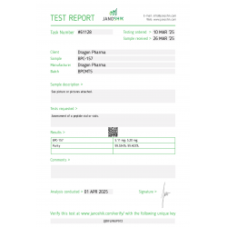 BPC 157 5mg Lab Test Reports