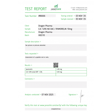 CJC 1295 NO DAC / Ipamorelin 10mg