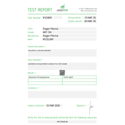 NPP 150 Lab Test Results