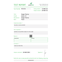 Anavar 10mg Lab Test Results