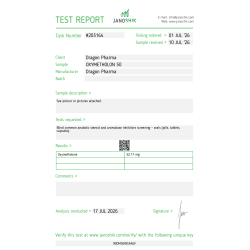 Oxymetholon Lab Test Results