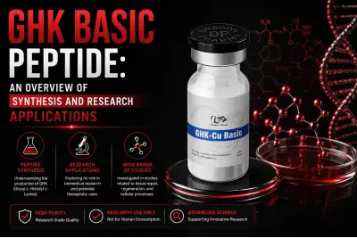 GHK Basic Peptide: An Overview of Synthesis and Research Applications