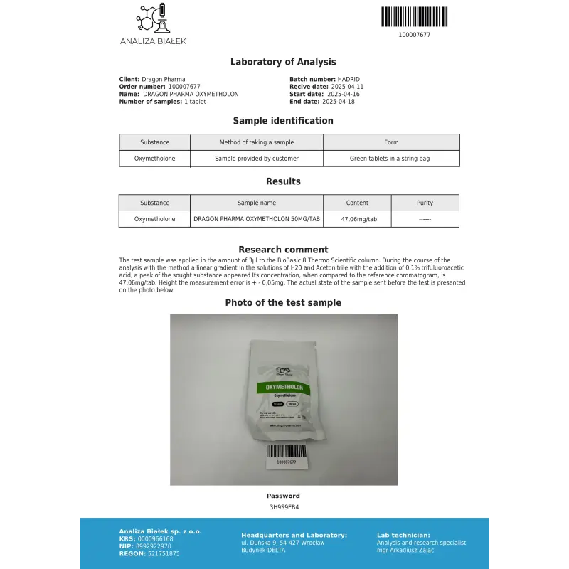 Oxymetholon