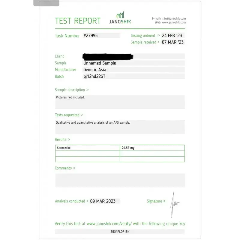 Stanozolol 25mg