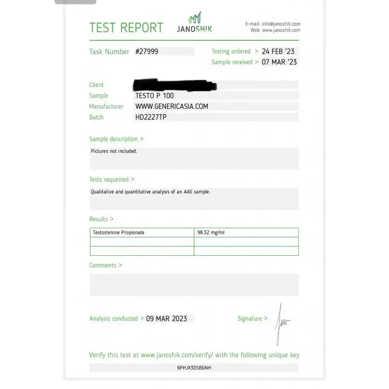 Testosterone Propionate 100 (5 amps)