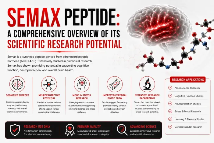 Semax Peptide: A Comprehensive Overview of Its Scientific Research Potential